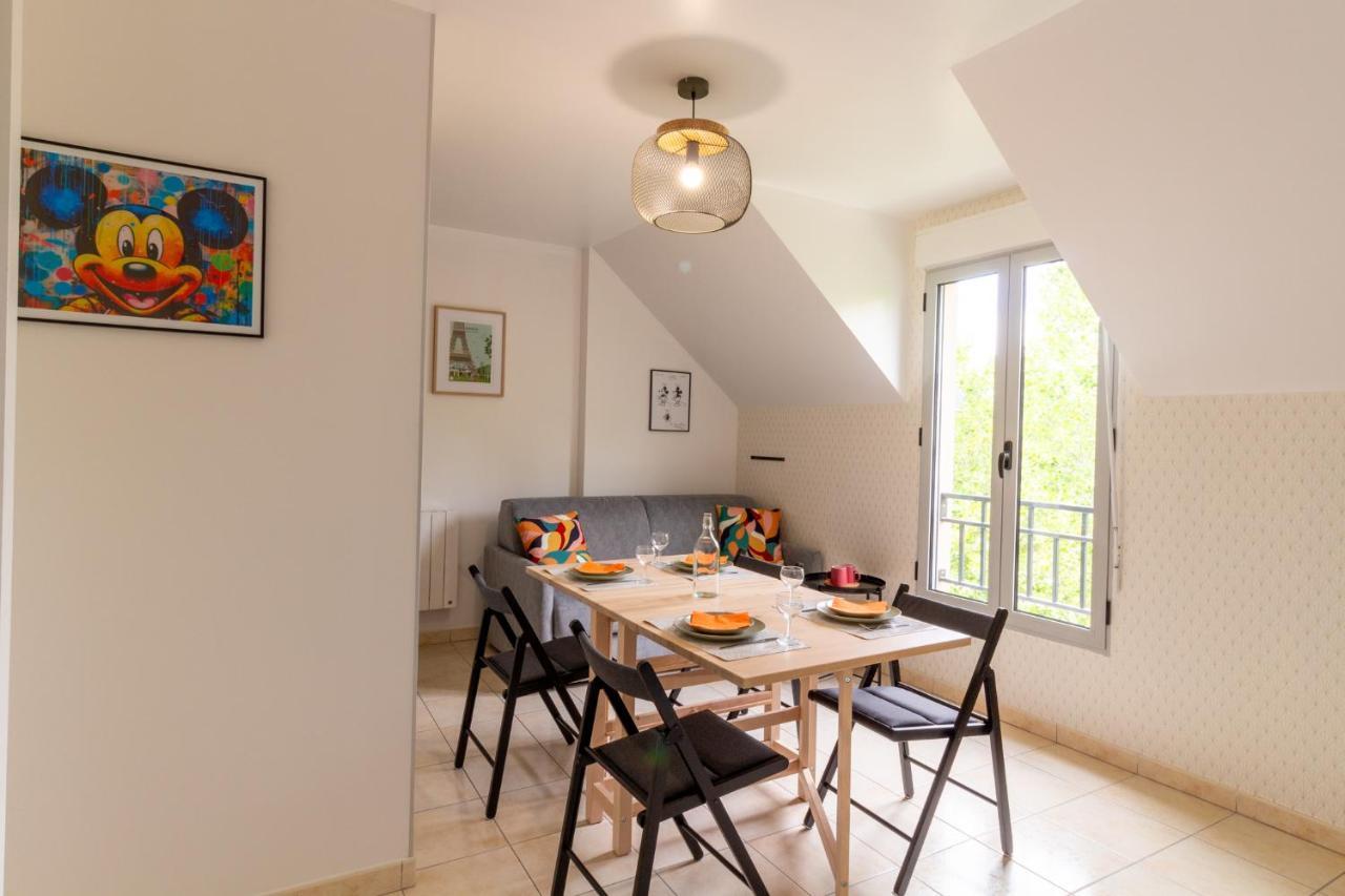 Ferienwohnung Le Bienvenue Bussy-Saint-Georges Exterior foto